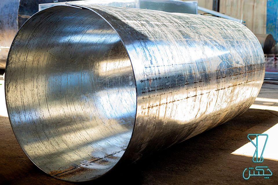 گروه صنعتی و تولیدی چکش | فرآیند تولید مخازن صنعتی