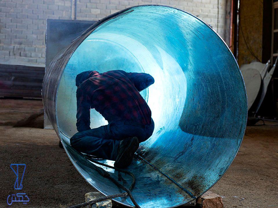 گروه صنعتی و تولیدی چکش | فرآیند تولید مخازن صنعتی