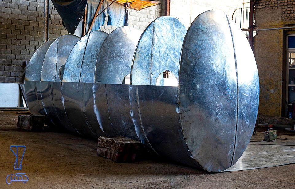 گروه صنعتی و تولیدی چکش | فرآیند تولید مخازن صنعتی