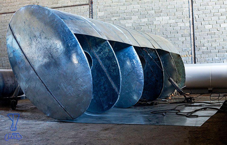 گروه صنعتی و تولیدی چکش | فرآیند تولید مخازن صنعتی