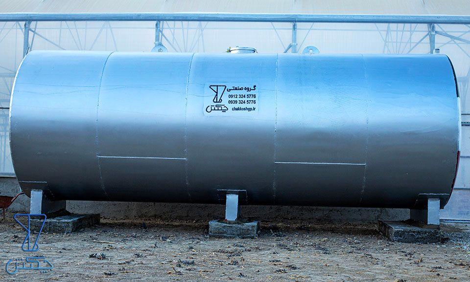گروه صنعتی و تولیدی چکش | فرآیند تولید مخازن صنعتی