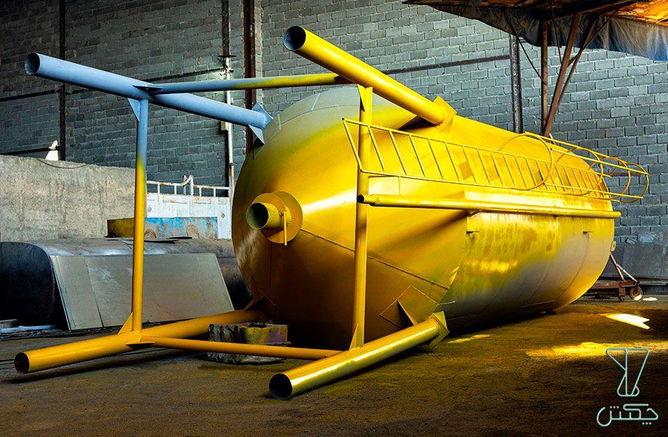 گروه صنعتی و تولیدی چکش | فرآیند تولید مخازن صنعتی