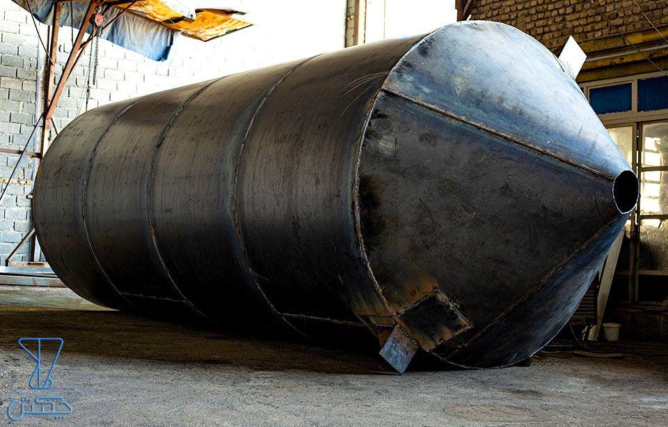 گروه صنعتی و تولیدی چکش | فرآیند تولید مخازن صنعتی