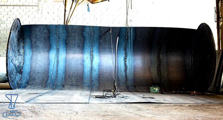 گروه صنعتی و تولیدی چکش | فرآیند تولید مخازن صنعتی