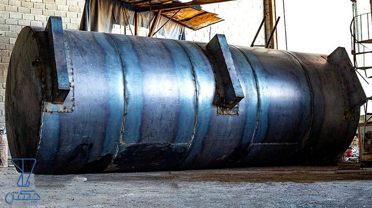 گروه صنعتی و تولیدی چکش | فرآیند تولید مخازن صنعتی