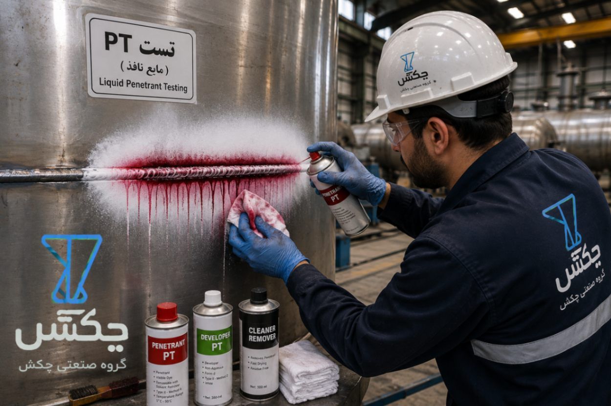 مراحل انجام تست PT